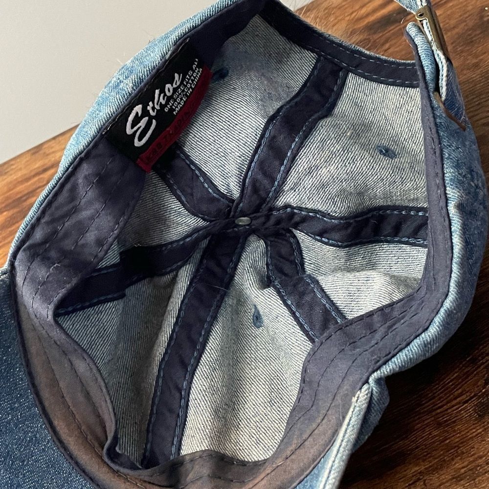 Kbethos Ball Cap Denim PomPom - Picture 4 of 5